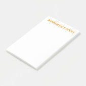 Post-it® Unique Moderne Minimaliste Simple (Incliné)