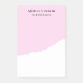 Post-it® Unique Professionnel Élégant Plain Simple Spécial (Devant)