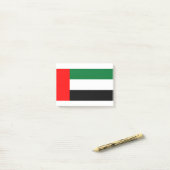 Post-it® United Arab Emirat Flag (Sur un bureau)