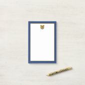 Post-it® Université d'État NCA&T | Tête de Bulldog (Sur un bureau)