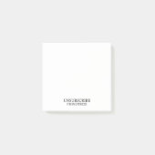 Post-it® Unsubscribe From Stress Minimalist Corporate  (Devant)