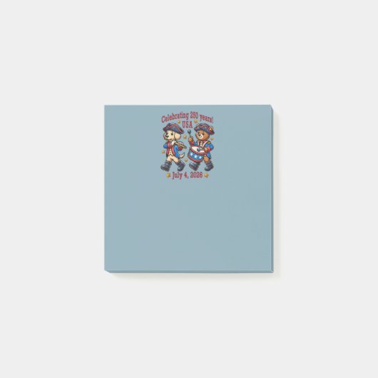 Post-it® USA 250th Anniversary Souvenir - Patriotique (Devant)