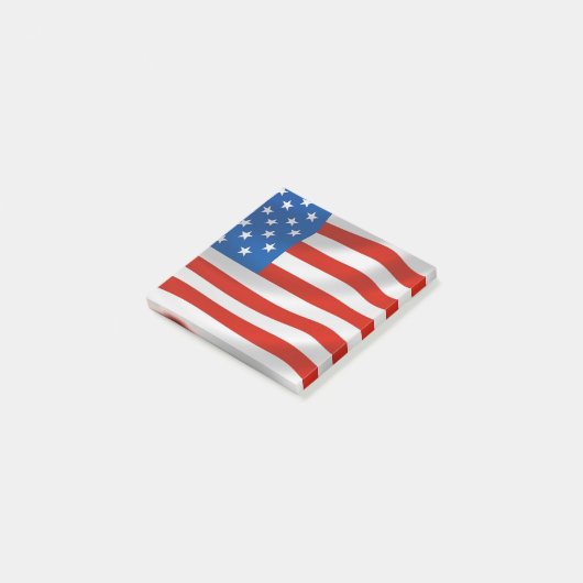 Post-it® USA Flag America Post Notes (Incliné)