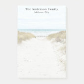 Post-it® Vacances à la plage avec photo de famille personna (Devant)