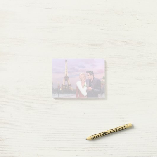 Post-it® Vacances de Paris (Sur un bureau)