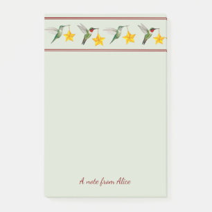 Post-it® Vacances personnalisées Colibris