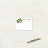 Post-it® Vacances Post-it-Notes-Holly Bells (Sur un bureau)