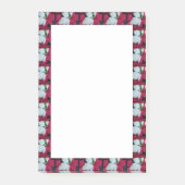 Post-it® Vacances Rouge et Blanc Varié Poinsettia (Devant)