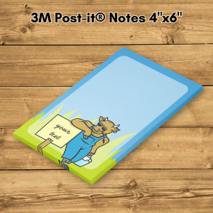 Post-it® Vache avec pancarte