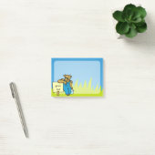 Post-it® Vache avec signe (Bureau)