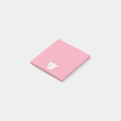 Post-it® Vache d'amour mignonne (Incliné)