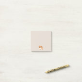Post-it® Vache de Guernesey (Sur un bureau)