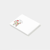 Post-it® Vache de Noël Mignons Enfants (Incliné)