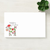 Post-it® Vache Drôle Caricature Noël (Bureau)