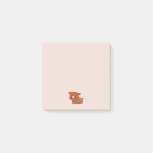 Post-it® Vache rouge suédoise (Devant)