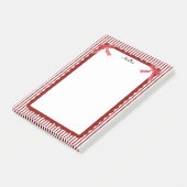 Post-it® Vaches de Saint-Jacques rouge Véntines Jour Noël (Incliné)