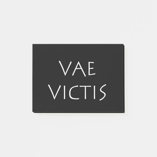 Post-it® Vae victis (Devant)