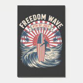 Post-it® Vague de liberté 4 juillet (Devant)
