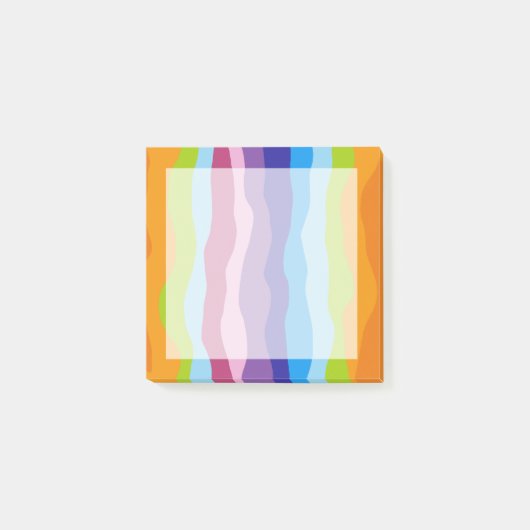 Post-it® Vagues Colorées (Devant)