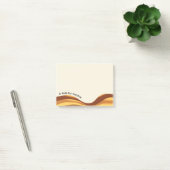 Post-it® Vagues dorées (Bureau)