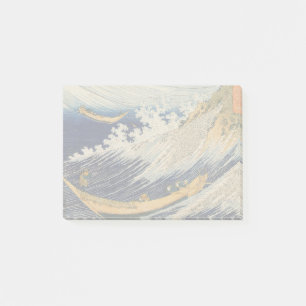 Post-it® Vagues océaniques Hokusai Bateaux en mer
