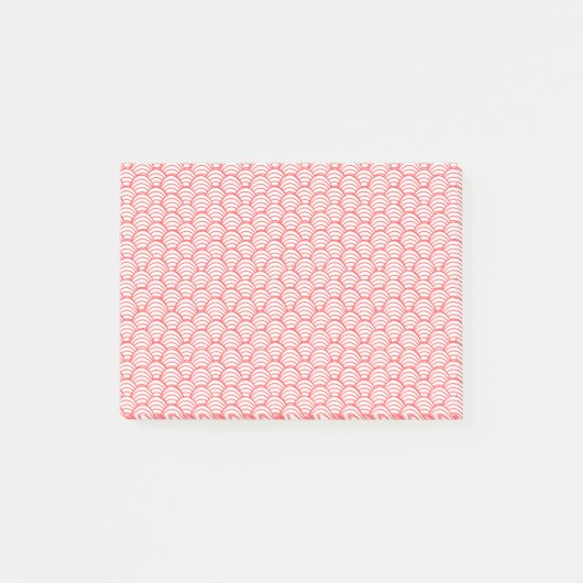 Post-it® Vagues saumons (Devant)