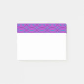 Post-it® Vagues violettes (Devant)
