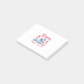 Post-it® Valentine Art Love Est Le Plus Proche (Incliné)