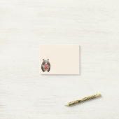 Post-it® Valentine Bear (Sur un bureau)