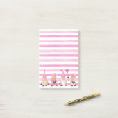 Post-it® Valentine Gnomes (Sur un bureau)