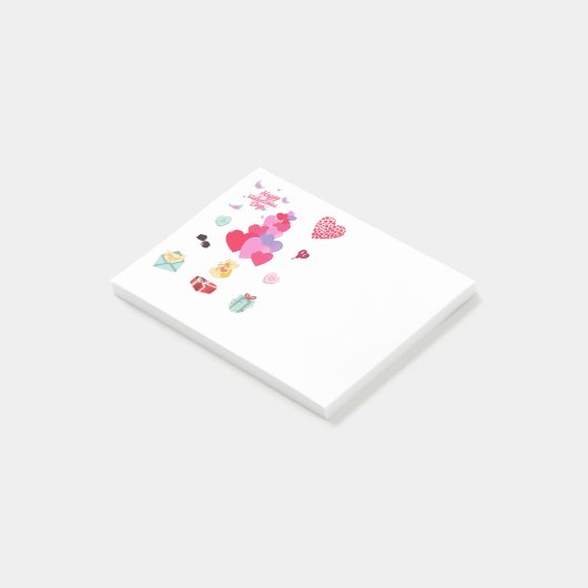 Post-it® " VALENTINE" - Notes (Incliné)