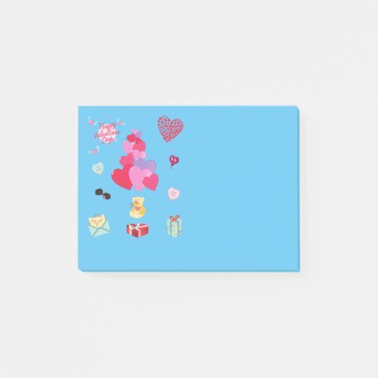 Post-it® " VALENTINE" - Notes (Devant)