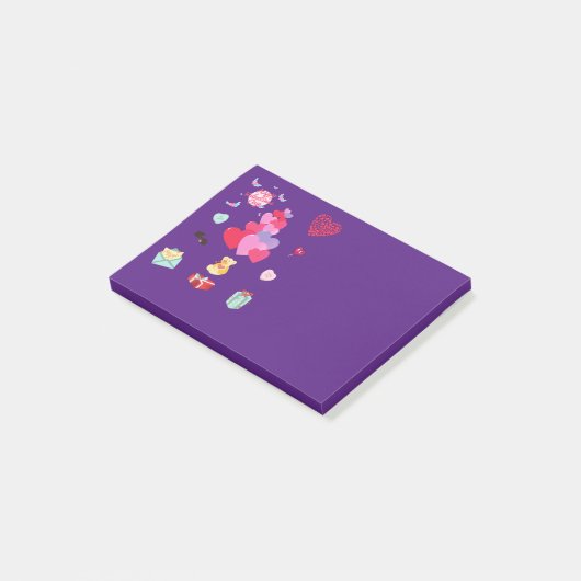 Post-it® " VALENTINE" - Notes (Incliné)