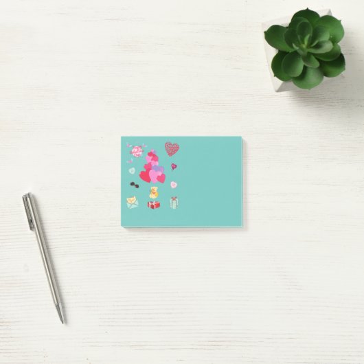 Post-it® " VALENTINE" - Notes (Bureau)