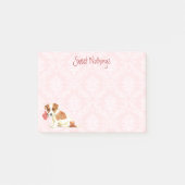 Post-it® Valentine Rose Russell Terrier (Devant)