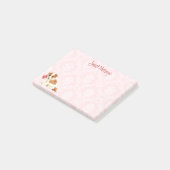 Post-it® Valentine Rose Russell Terrier (Incliné)