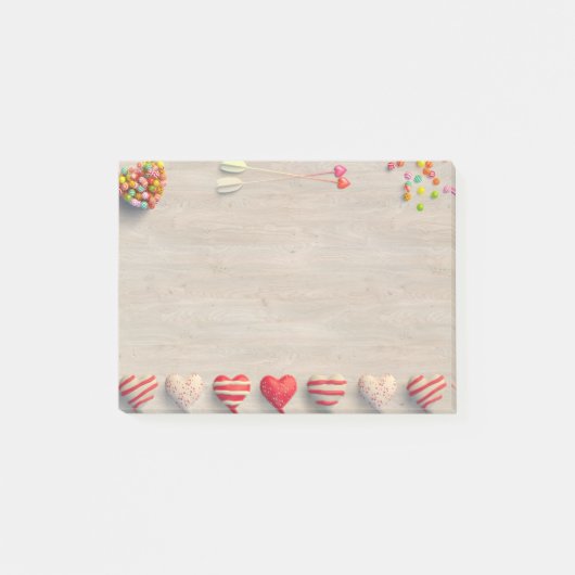 Post-it® Valentines Day Traite Post It Notes (Devant)