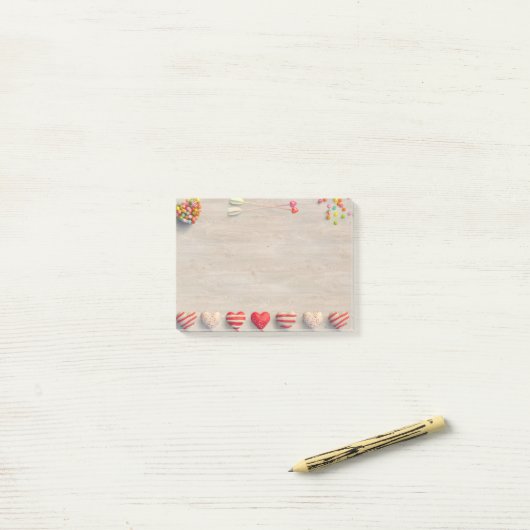 Post-it® Valentines Day Traite Post It Notes (Sur un bureau)