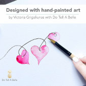 Post-it® Valentine's Personalized String of Hearts