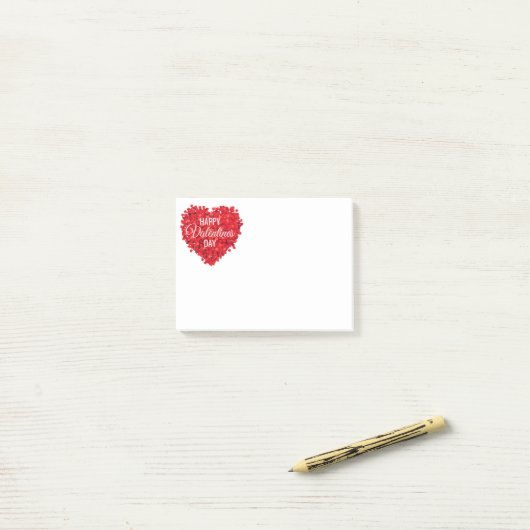 Post-it® Valentines Post-it-Notes (Sur un bureau)