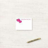 Post-it® Valentines Post-it-Notes (Sur un bureau)