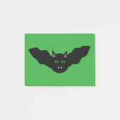 Post-it® Vampire Chat Face Bat Halloween Post it note Pad (Devant)