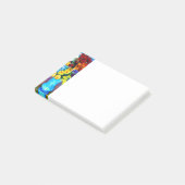 Post-it® Van Gogh Flowers dans un Vase Bleu (Incliné)