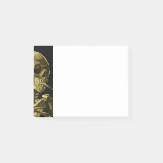 Post-it® Van Gogh Fumer du squelette (Devant)
