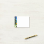 Post-it® Van Gogh Road avec Cypress et Star (Sur un bureau)