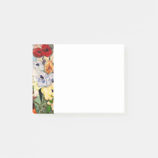 Post-it® Van Gogh Roses and Anemones (Devant)