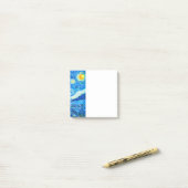 Post-it® Van Gogh Starry Night (Sur un bureau)
