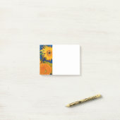 Post-it® Van Gogh Sunflowers (Sur un bureau)