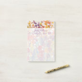 Post-it® Variété de fleurs (Sur un bureau)