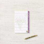 Post-it® Vase floral (Sur un bureau)
